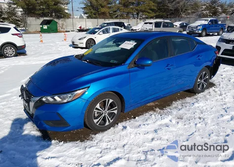 2022 Nissan Sentra Sv Xtronic Cvt z USA, uszkodzony, nr VIN 3N1AB8CV8NY303452